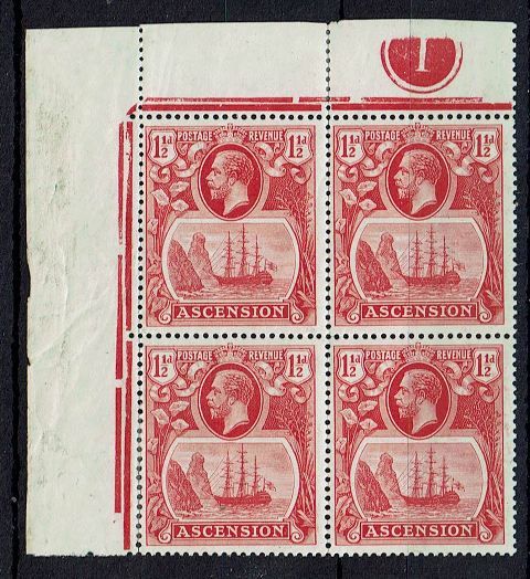 Image of Ascension SG 12/12a UMM British Commonwealth Stamp